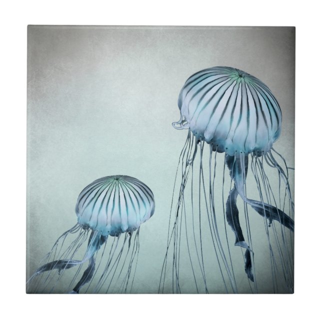 Azulejo Jelly Fish Dance (Frente)