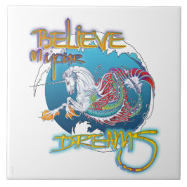 Azulejo Jerarquía 2017 del visión Hippicorn 6" palabras de