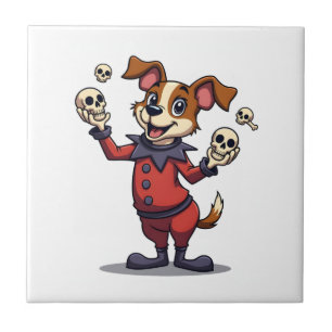 Azulejo Jester Jack Russell