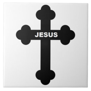 AZULEJO JESUS CROSS