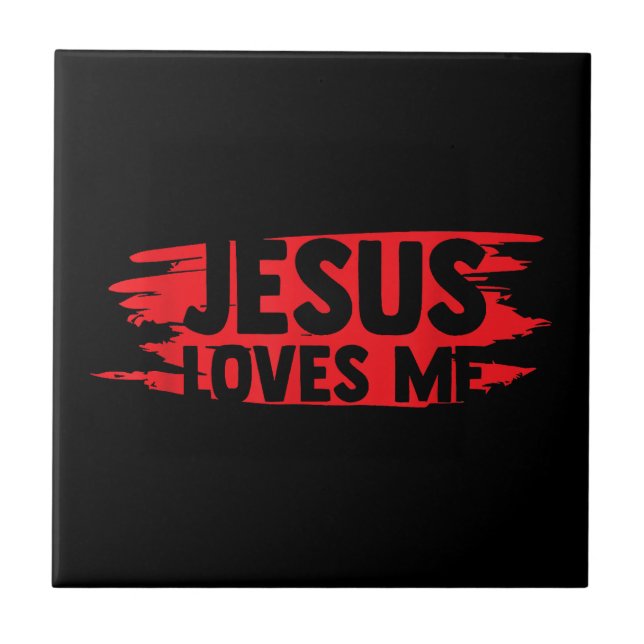 Azulejo Jesús Hombres Mujeres Niños Divertidos Biblias Cri (Frente)