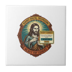 Azulejo Jesús Molesto Aceptar Cookies Pop Up Navegador Int