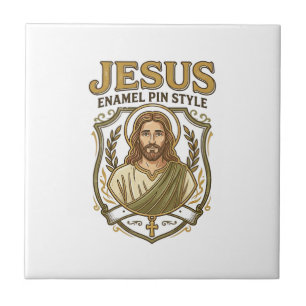 Azulejo Jesus Pin de Esmalte Estilo Jesus Pin de Esmalte C