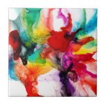 Azulejo Jeweltone Prisma - acuarela<br><div class="desc">Jeweltone Prisma II de Jennifer Goldberger. Presenta un diseño abstracto con diferentes colores y formas en un estilo acuarela. | 143801Z</div>