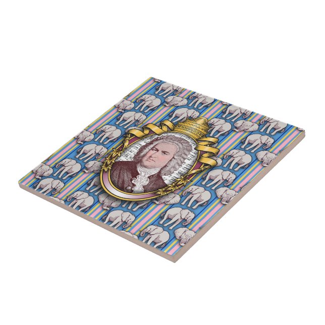 Azulejo Johann Sebastian BACH (Lado)