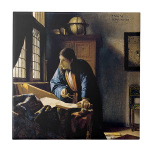 Azulejo Johannes Vermeer - El geógrafo