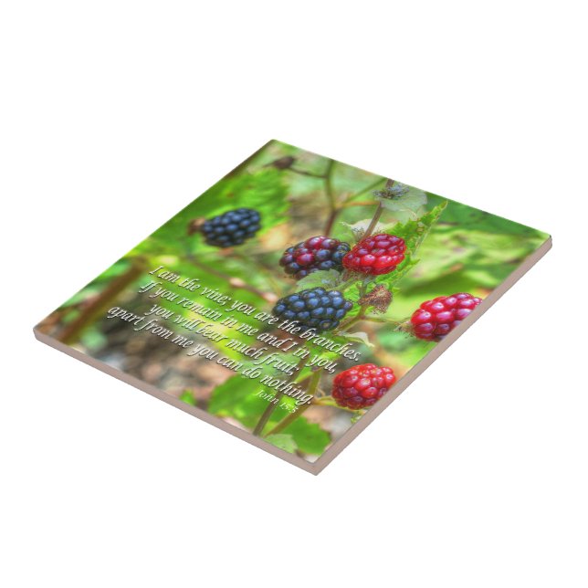 Azulejo John 15:5 (Lado)