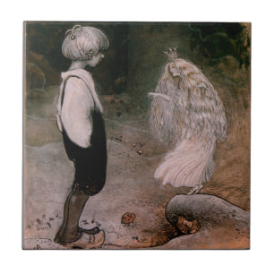 Azulejo John Bauer Un Momento Cambiado Por Un Pequeño Hada
