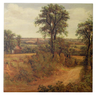 Azulejo John Constable   A Lane near Dedham, c.1802 (petr