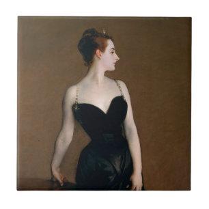 Azulejo John Singer Sargent Madame X Retrato Malhumorado