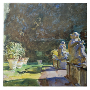 Azulejo John Singer Sargent - Villa di Marlia, Lucca
