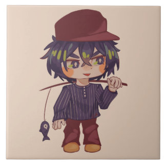 Azulejo Jongetjie Chibi 