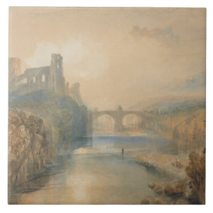 Azulejo Joseph Mallord William Turner - Castillo Barnard
