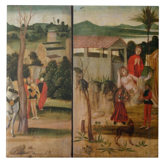 Azulejo Joshua en las paredes de Jericó (Frente)