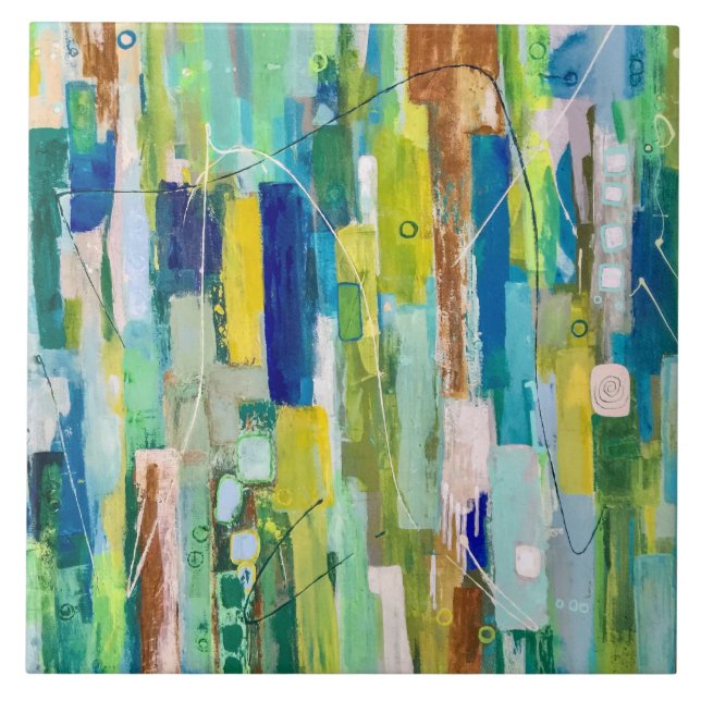 Azulejo Jubilación 6 x 6 Cubilación cerámica (Frente)