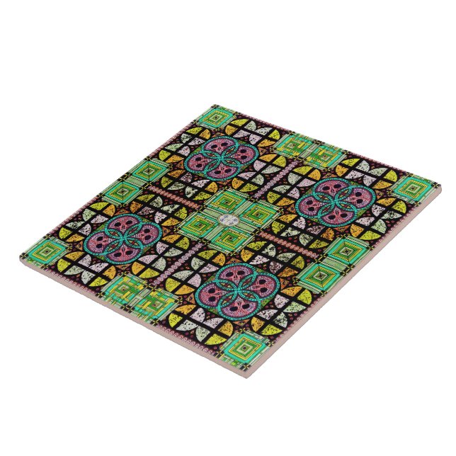 Azulejo "Juego de la Muerte" (Lado)