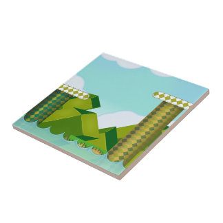 Azulejo Juego de plataforma retro