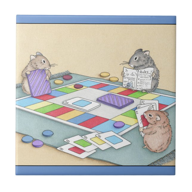 Azulejo Juegos de hámsters (Frente)