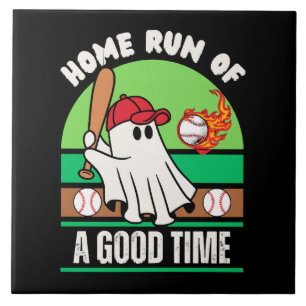 Azulejo Jugador de béisbol fantasma Halloween