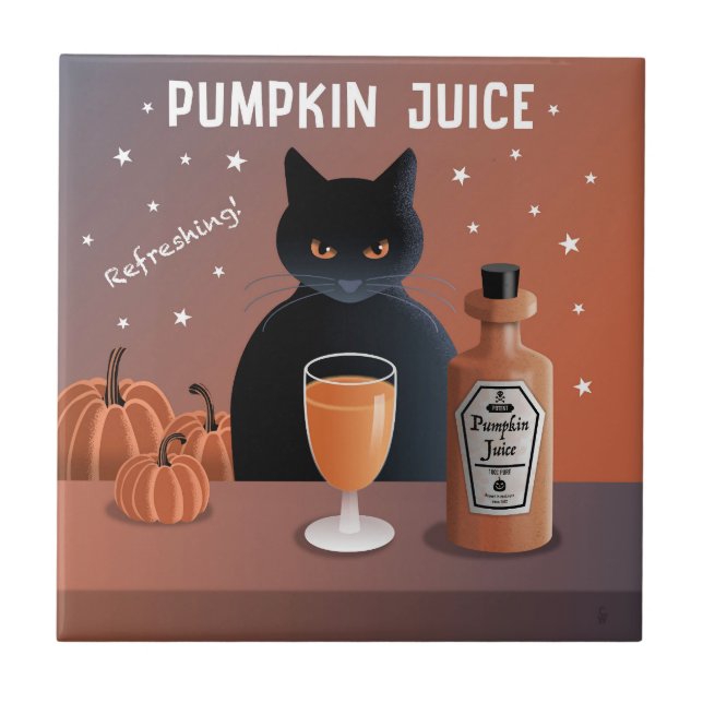 Azulejo Jugo de calabaza (Frente)