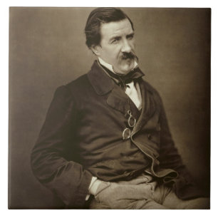 Azulejo Julio Francois Felix Husson, "Champfleury" (1821-8