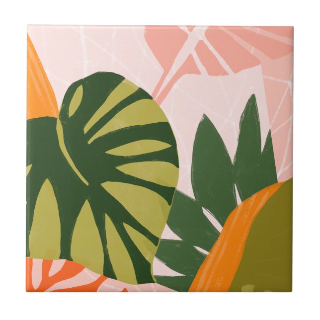 Azulejo Jungle Collage I (Frente)