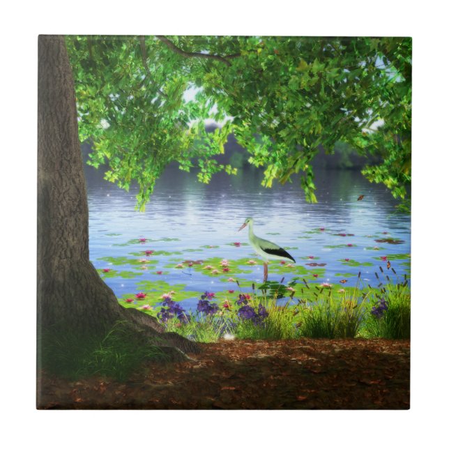 Azulejo Junto a la cubierta decorativa del Agua Fija / Tri (Frente)