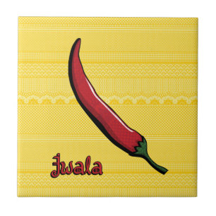 Azulejo Jwala Chili Pepper Tile
