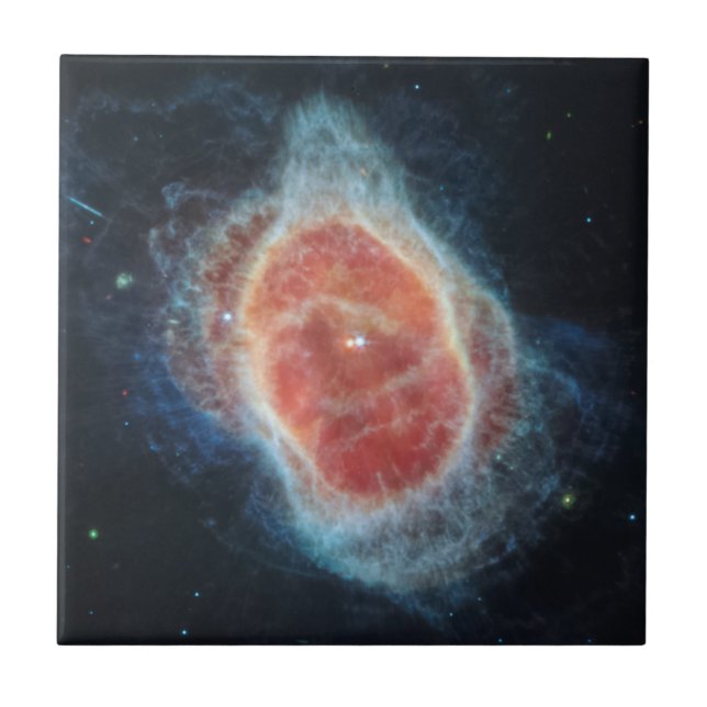 Azulejo JWST James Webb Telescope Southern Ring Nebula (Frente)