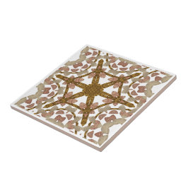 Azulejo Kaleidoscope bois - Wood kaléidoscope