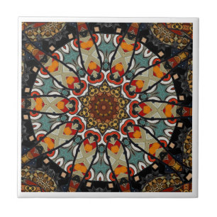 Azulejo kaleidoscope Tile cerámico