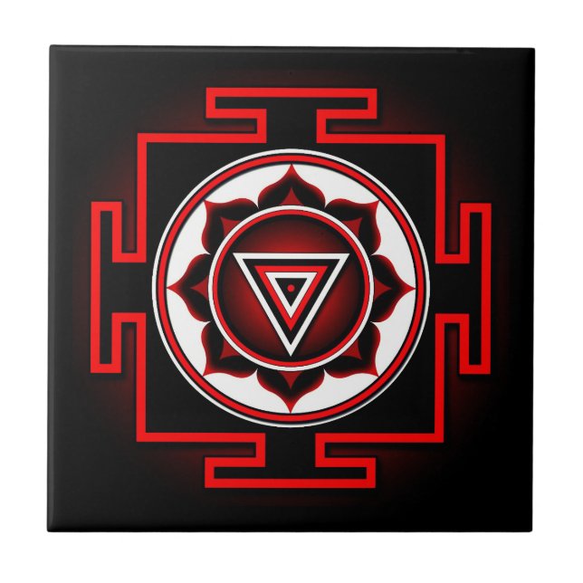 Azulejo Kali Yantra (Frente)