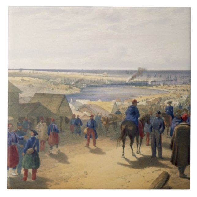 Azulejo Kamiesch, placa 'de Seat de la guerra en el East (Frente)