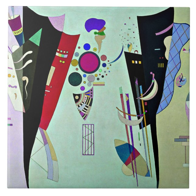 Azulejo Kandinsky - Acuerdos Recíprocos (Frente)