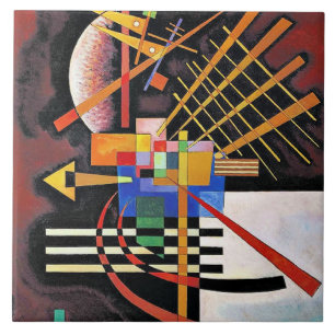 Azulejo Kandinsky - Arriba y a la Izquierda,