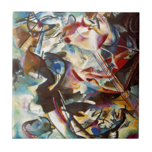 Azulejo Kandinsky Composición VI Pintura abstracta