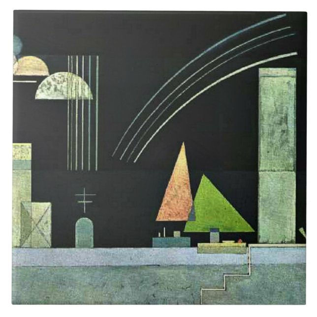 Azulejo Kandinsky - En Descanso (Frente)