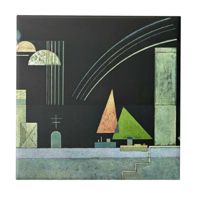 Azulejo Kandinsky - En Reposo (Frente)
