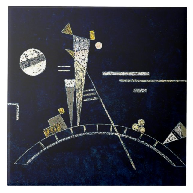 Azulejo Kandinsky - Frágil (Frente)