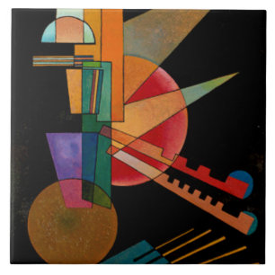 Azulejo Kandinsky - Interpretación abstracta