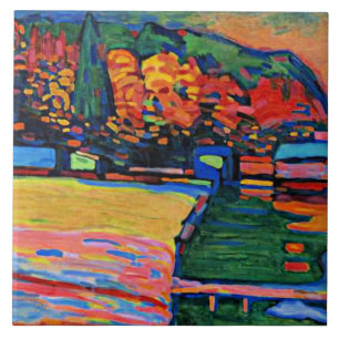 Azulejo Kandinsky - Lago Starnberg