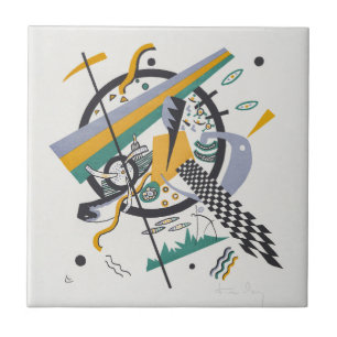 Azulejo Kandinsky Pequeños Mundos IV Arte Abstracto