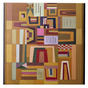 Azulejo Kandinsky - Rosa de compensación,