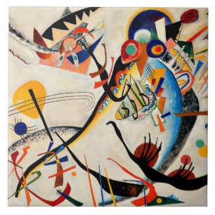 Azulejo Kandinsky - Segmento azul