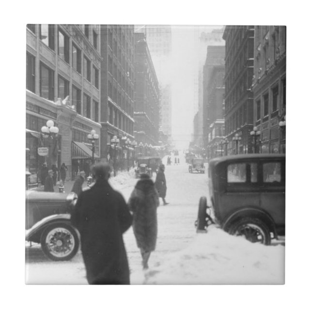 Azulejo Kansas City de los años 20 (Frente)