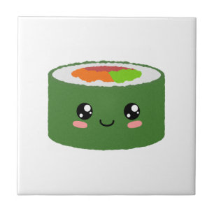 Azulejo Kawaii Sushi