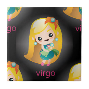 Azulejo kawaii virgo