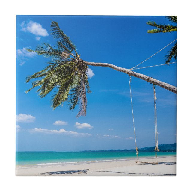 Azulejo Khao Lak Beach Phuket Tailandia Poster regalo Jigs (Frente)