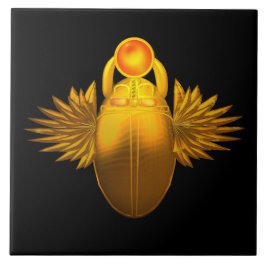 Azulejo Kherpi Dios del Sol Naciente, Antiguo Egipto