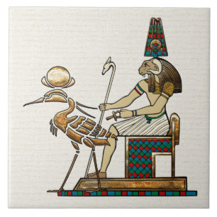 Azulejo Khnum